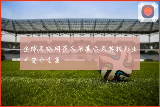 全球足球明星风采展示及其精彩生平简介合集