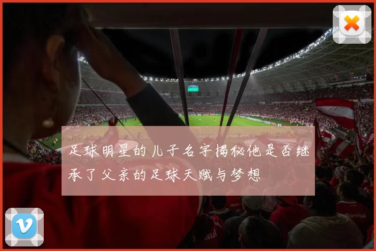 足球明星的儿子名字揭秘他是否继承了父亲的足球天赋与梦想