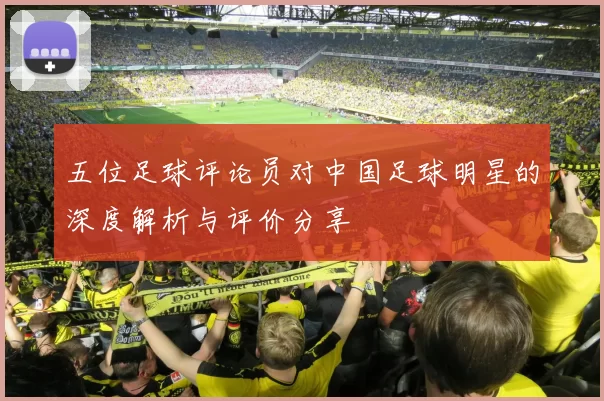 五位足球评论员对中国足球明星的深度解析与评价分享