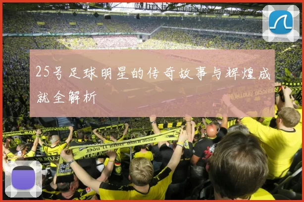 25号足球明星的传奇故事与辉煌成就全解析