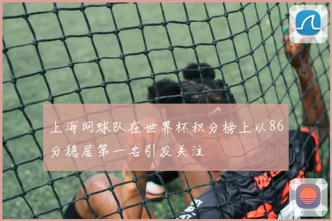 上海网球队在世界杯积分榜上以86分稳居第一名引发关注